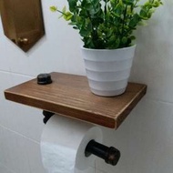 水管型厠紙架