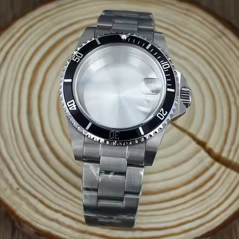 38MM NH35 Vintage Diving Watch Case Accessories band Sapphire Glass For Retro Submariner Seiko NH35 