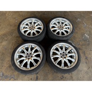 ORIGINAL Work SCHWERT JDM Sport Rim 20” 5H 114.3 pcd 8.5JJ / 9.5JJ ET35 / ET38 Rim Alphard Vellfire 