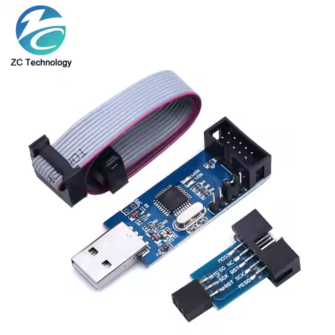 official USBASP USBISP AVR Programmer USB ISP USB ASP ATMEGA8 ATMEGA128 Support Win7 64