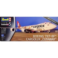 Revell 04949 scale 1/144- Boeing 747-8F Cargolux "Decal Cutaway Effect" - No interior