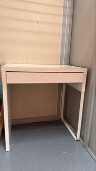 (Set放) IKEA MICKE 書枱 + IKEA 櫈  白色 二手傢俬 電腦枱 電腦椅