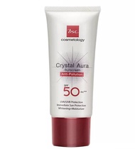 (มีคูปองส่งฟรี / 25 กรัม  )  BSC CRYSTAL AURA SUNSCREEN SPF 50 PA+++  25 กรัม ครีมกันแดด