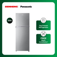 Panasonic 325L Inverter 2-Door Refrigerator PSN-NRTV341BPSM