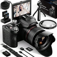 NBD 5K & 64MP Digital Cameras For Photography, 16X Optical Zoom Camera With WiFi & App Control, Vlog