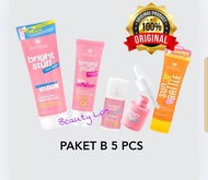 Bisa COD Paket Emina 1 Satu Paket Series Lengkap Komplit Ekonomis / Paket Hemat Emina Bright Stuff U