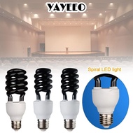 YAYEEO UV Black Light, AC 220V E27 Spiral LED light,  UV Light Spiral Ultraviolet CFL Bulb breeding