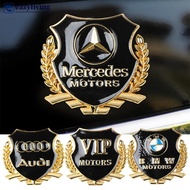 EAZYLIVING 3D Metal Car VIP Motors Emblem Badge Decal Trunk Emblem Rear Body Tailgate Accessory Adhe