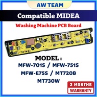 Compatible MIDEA Washing Machine PCB MFW-701S / MFW-751S / MFW-E75S / MT720B Board Control MFW-701 M