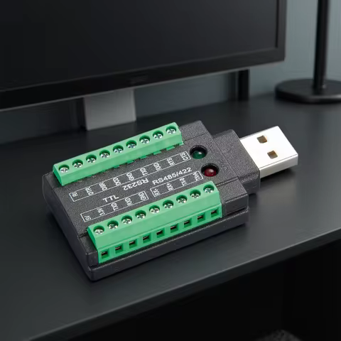 USB to 485 RS485/422/232/TTL Converter Serial Interface with FT232RNL Chip 4 in 1 Serial adapter wit