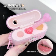 Girl Heart Burst Love Heart Love Lip Mask Lip Balm Peach Flavor Moisturizing Moisturizing Fade Lip L