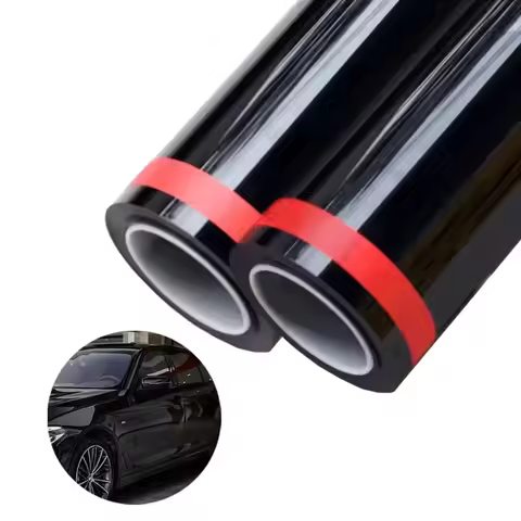 0.5x1.5m/3m Top Premium Gloss Black Coating PPF Car Self Healing Paint Protection Film 7 Years Lifes