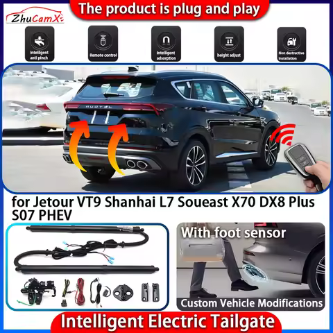 Smart Powered Tailgate System for Jetour VT9 Shanhai L7 Soueast X70 DX8 Plus S07 PHEV Automatic Inte