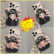 SOFTCASE MELTING CLEAR MOTIF COUPLE XIAOMI REDMI NOTE 7 7 PRO 8 8 PRO 9 9 PRO 10 4G 5G 10S 10 PRO 11
