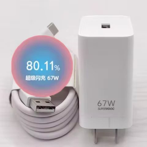 Original OPPO 67W Supervooc 2.0 Charger EU/US Fast Charger Adapter For OPPO Find N3 A2 A1 Reno 11 10