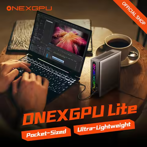 ONEXGPU Lite HDMI 2.1(4K 120Hz,8K 60Hz) DisplayPort 1x DP 2.0(4K 120Hz,8K 60Hz) Display Max Simultan