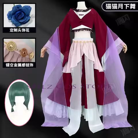 Smlz Cos Anime Thee Apothecaryy Cosplay Diariess Maomao Dance Dress Cosplay Costume Dress Halloween 