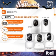 Xiaomi CCTV C200 C300 C400 C500 Pro C700 Smart IP Camera 2K 4K Full HD Wireless WiFi Security Monito