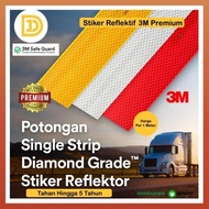 Stiker Reflektif Mobil 3M Sticker Reflektor Diamond Pemantul Cahaya Lakban Dengan Perekat Scotlight 