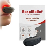 Respirelief Red Light Nasal Therapy Instrument, Red Light Nasal Therapy Instrument, RespiRelief Red Light Nasal Therapy Device, Red Light Nasal Therapy for Nose, Red Bulb Nose