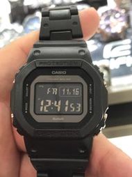 舒福哥-gshock黑色潮流gw-b5600bc-1b