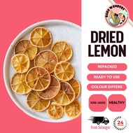 Dried Lemon Slice/Hirisan Limau Kering/Dehydrated Lemon/Baked Dry Lemon (Self-packed) [50g/100g/250g