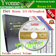 Yvonne SHOP Updated CD Platinum Reyna3 Reyna4 SongBook For Reyna3/4 ( Reyna3 Reyna4 CD&Songbook )