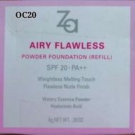 Za AIRY FLAWLESS POWDER FOUNDATION (Refill)-OC20