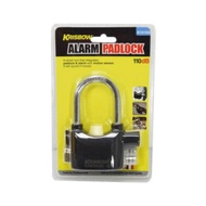 HITAM New!! heavyduty alarm padlock - Black alarm padlock