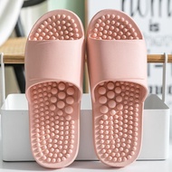 QM🍓Stone Pig Foot Massage Slippers Men's Acupuncture Point Foot Massage Shoes Home Summer Bedroom Cool Women's Bathroom