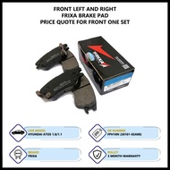 Hyundai Atos 1.0/1.1 Front Frixa Brake Pad (FPH10N)