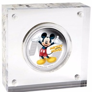 Silver , coin , Disney ,Mickey &amp; Friends MIckey Mouse 1oz Silver Coin