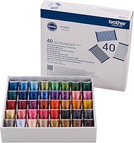 Brother Embroidery Threads - 40 Colors Brother Embroidery Threads - 40 Colors
