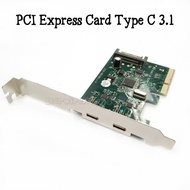 ถูกที่สุด!!! PCI Express Card Type C3.1 2 Port ##ที่ชาร์จ อุปกรณ์คอม ไร้สาย หูฟัง เคส Airpodss ลำโพง Wireless Bluetooth คอมพิวเตอร์ USB ปลั๊ก เมาท์ HDMI สายคอมพิวเตอร์