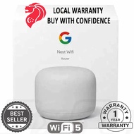 Google Nest Wifi - AC2200 - Mesh WiFi - Wifi Router - 2200 Sq Ft Coverage Gigabit ethernet port