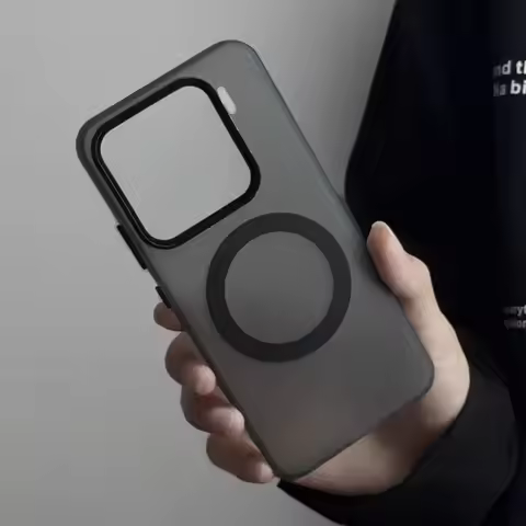 Transparent Luxury Case for Xiaomi, Magsafe 256, 15 14T 14 Pro, Ultra Magnetic, Wireless Charging, S