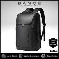 Bange 6623 leather Backpack anti theft YKK Zipper waterproof Anti-Theft laptop bag