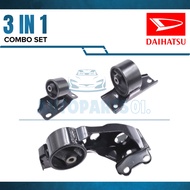 [3 IN 1 COMBO SET] Daihatsu OEM Engine Mounting for Kancil 660 850 (Auto / Manual)