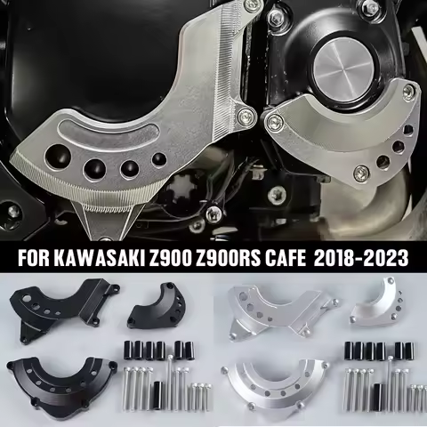 Motorcycle Alternator Clutch Protection Engine Cover Guard Slider Crash Protector For Kawasaki Z900 