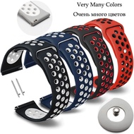 Strap for Axtro Fit 4 3 Double Colours Sport Band for Actxa Tempo 5C 4C Smart Fitness Tracker Singap