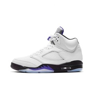 UA Casual Sneakers A Jordan 5 Retro Concord Highcut UA Basketball Rubber Shoes for Men