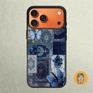 iphone Case 17 16 15 14 13 12 11 X XR Xs 8 7 6 5 Plus Pro Max SE Softcase Blue Bloom RUG