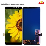 TFT A730F Display For Samsung Galaxy A8 Plus 2018 LCD Touch Screen Digitizer Assembly A730F A730F/DS