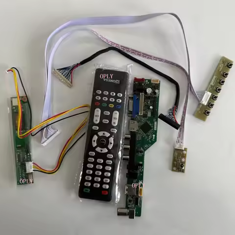 TV Controller Board for QD15TL02 QD15TL02 Rev.04/Rev.06 1280x800 15.4" 30pin AV VGA Resolution 1 lam