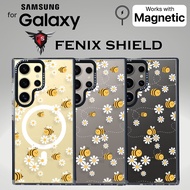 เคส FenixShield Ultra Hybrid [ FLOWER BEE ] สำหรับ Samsung Galaxy S25 / S24 / S23 / S22 / FE / Plus 