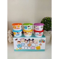 Limited Edition Tupperware Disney Tsum Tsum Gift Set Snack Cup 110ml