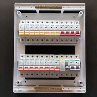 NES & EPS 63A SINGLE PHASE Full Set 26+2WAY DB BOX WITH ELCB, ISOLATOR(Main Switch) MCB & BAR  (KOTA
