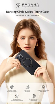 [READY STOCK] PYNANA Dancing Circle Series Phone Case for IPHONE 16 pro/pro max casing明星同款手机壳