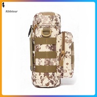  Molle Outdoors Tactical Shoulder Bag Water Bottle Pouch Kettle Waist Back Pack