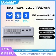 Intel Core i5-1235U / i7-4770S/4790S M.2 NVME SSD Build-in Speaker Performance Office MINI PC